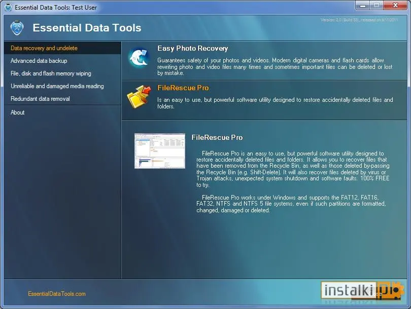 Okladka Essential Data Tools